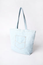 Denim Back Pocket Tote Bag thumbnail 2