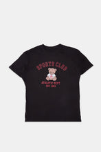 Sports Club Teddy Graphic Boyfriend Tee thumbnail 1