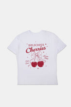 Delicious Cherries Graphic Boyfriend Tee thumbnail 1