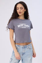 Montana Resort Graphic Baby Tee thumbnail 1