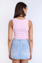 Bow Graphic High Neck Tank Top thumbnail 3