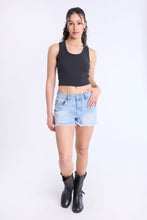 Ribbed Scoop Neck Tank Top thumbnail 5