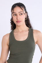Ribbed Scoop Neck Tank Top thumbnail 15