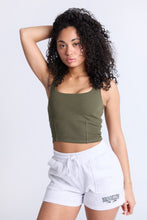 Ribbed Square Neck Tank Top thumbnail 10