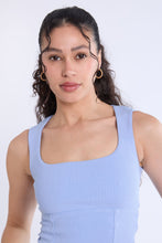 Ribbed Square Neck Tank Top thumbnail 15