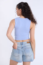 Ribbed Square Neck Tank Top thumbnail 16