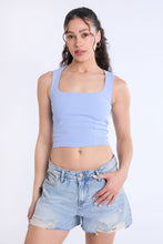 Ribbed Square Neck Tank Top thumbnail 14