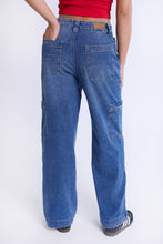Super High Rise Wide Leg Cargo Jeans thumbnail 8