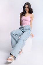 High Rise Drapey Baggy Cargo Jeans thumbnail 6