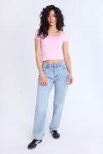Super High Rise Straight Jeans thumbnail 4