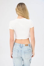 Short Sleeve Crew Neck Baby Tee thumbnail 17