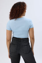 Short Sleeve Crew Neck Baby Tee thumbnail 20
