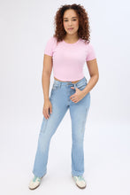Short Sleeve Crew Neck Baby Tee thumbnail 36