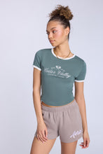 Ribbed Crew Neck Baby Tee thumbnail 5