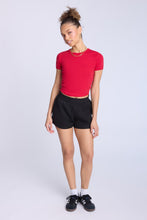 Ribbed Crew Neck Baby Tee thumbnail 36