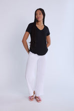 Short Sleeve V-Neck Relaxed Tee thumbnail 5