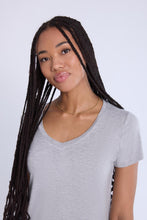 Short Sleeve V-Neck Relaxed Tee thumbnail 6