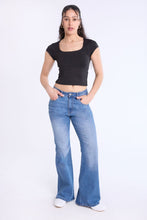 Short Sleeve Square Neck Baby Tee thumbnail 9