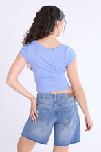 Short Sleeve Lace Trim Baby Tee thumbnail 15