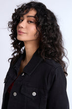 Cropped Denim Jacket thumbnail 3