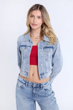 Cropped Denim Jacket thumbnail 1
