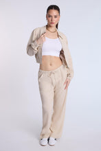 Linen-Blend Cargo Bomber Jacket thumbnail 8