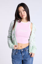 Crochet-Style Open-Front Cardigan thumbnail 2