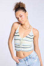 Crochet-Style Tie-Front Tank Top thumbnail 1