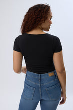 Short Sleeve Sweetheart Neckline Bodysuit thumbnail 9