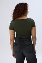 Short Sleeve Sweetheart Neckline Bodysuit thumbnail 16