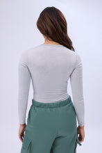 Long Sleeve Crew Neck Bodysuit thumbnail 16