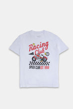 Peanuts Snoopy Racing Club Graphic Boyfriend Tee thumbnail 1