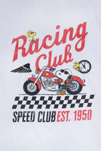 Peanuts Snoopy Racing Club Graphic Boyfriend Tee thumbnail 2