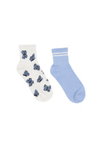 Printed Demi-Crew Socks 2-Pack thumbnail 6