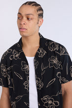 Poplin Floral Print Short Sleeves Shirt thumbnail 3