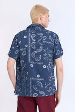 Distressed Bandana Short Sleeve Resort Shirt thumbnail 7