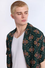 Patterned Graphic Short Sleeve Resort Shirt thumbnail 2