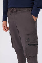 Relaxed Zip Cargo Twill Jogger thumbnail 7