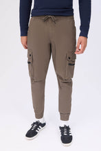 Relaxed Zip Cargo Twill Jogger thumbnail 1