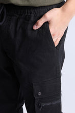 Relaxed Zip Cargo Twill Jogger thumbnail 3