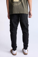 Relaxed Zip Cargo Twill Jogger thumbnail 4