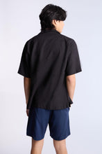 Linen-Blend Button-Up Shirt thumbnail 8