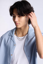 Linen-Blend Button-Up Shirt thumbnail 2