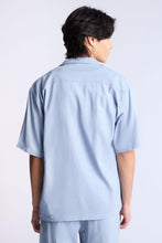 Linen-Blend Button-Up Shirt thumbnail 3