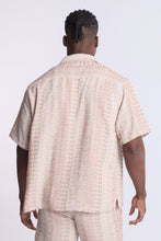 Cotton-Blend Textured Knit Short Sleeve Shirt thumbnail 3