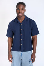 Textured Knit Short Sleeve Shirt thumbnail 1