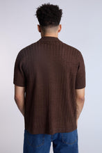 Textured Sweater Knit Short Sleeve Shirt thumbnail 7