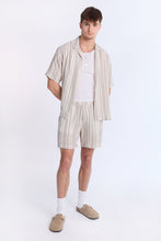 Textured Striped Shorts thumbnail 4