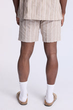 Textured Striped Knit Shorts thumbnail 3