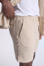 Textured Geometric Knit Pattern Shorts thumbnail 2